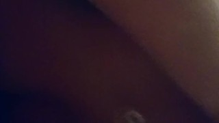 Fuck my boobs at work behind the bosses desk