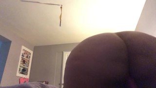 Dildo in my creamy pussy
