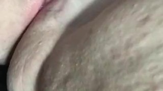 BBW playing with her pussy
