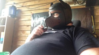 breaking in the new pup hood