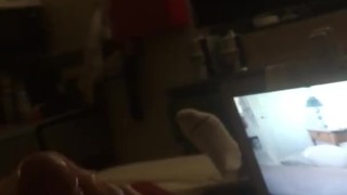 got the last minutes of a long edging session. HUGE ASS CUM LOAD in SLO-MO