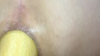 gaping anal whit a squash