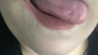 Just a tongue and lips vid