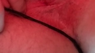 Playing with my tight hole