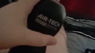 Chubby Teen Tries Out Tenga Air Tech Strong While Watching Pornhub