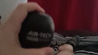 Chubby Teen Tries Out Tenga Air Tech Strong While Watching Pornhub