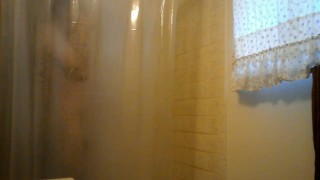 POV - Guy taking a shower and looking for fun =)