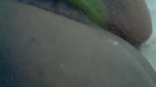 KatanaTheJedi Bathtub play time solo toy masturbation