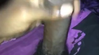 Me stroking wishing I had pussy