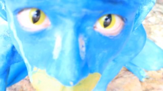 Pokemon Cute Boy / Body Paint / 19 Years Old Extreme Fetish Cosplay #1