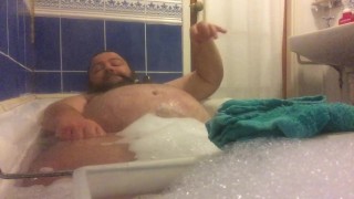 man bath clip