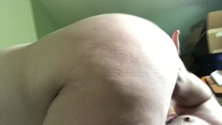 Enjoying my voluptuous vixen's titillating talents in eager oral exchange