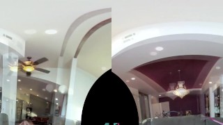 VRHUSH Jillian Janson and Pamela Morrison have fun with a male sex doll