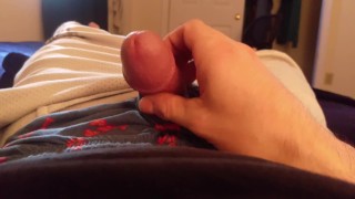 R* slow jerking off in boxers