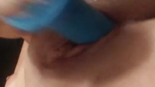 Pounding My Dripping Wet Pussy With My New Toy