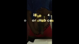 home alone stroking my BBC