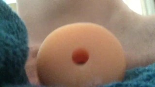 Cumshot our of my silicone masturbator