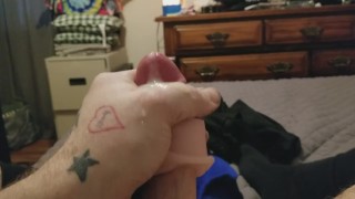 Me playing alone and cumming.