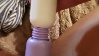 Playing with my pussy I love it