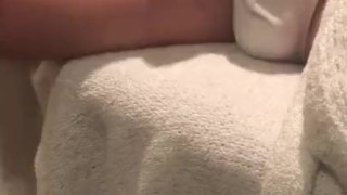 Pulling out my big thick hard 8” dick out