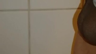 Slow motion cock drop!