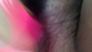 Cumming in the car in the woods
