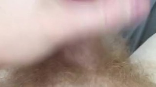 Straight Ginger solo with foot fetish