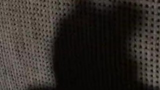 Silhouette jerk off
