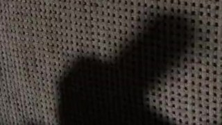 Silhouette jerk off