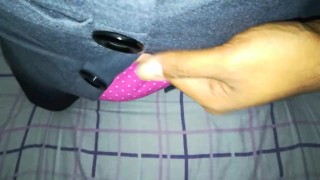 BBC wanking cock lots of cum and spit