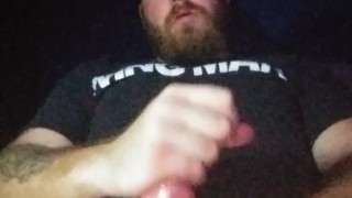Solo male masturbation
