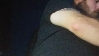 Solo male masturbation