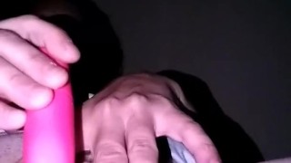 Vibrator makes me squirt a lot !!!