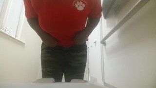 Quietly Fingering Myself in School Bathroom