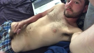 Jerking off in my boxers (with face!!)
