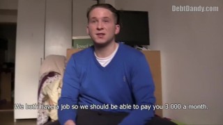  DEBT DANDY 263 - Broke Jock Has No Choice But To Eat Some Ass To Pay His Debts