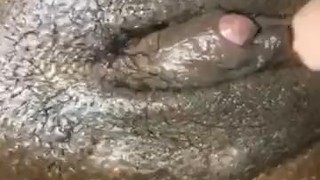 Juicy Chocolate pussy loves to squirt
