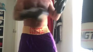 working the bag
