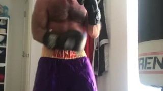 working the bag