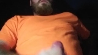 Male moaning masturbate