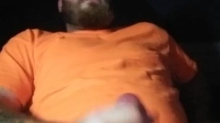 Male moaning masturbate