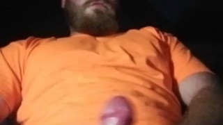 Male moaning masturbate