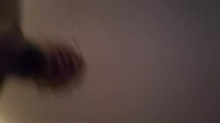 Fat ass twerking in bedroom mirror