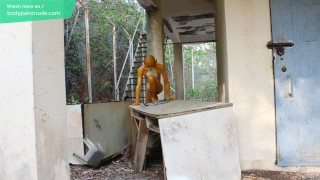 I'm a Yellow Doll / 19 Years Old Teen Boy Extreme Bodypaint / Body Paint