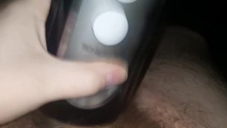 Chubby Teen Uses Tenga Flip Hole Again
