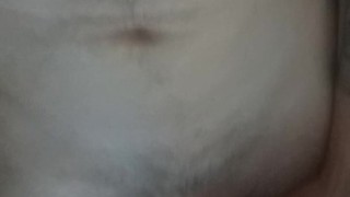 Jerkin my shaved cock