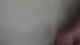 Jerkin my shaved cock