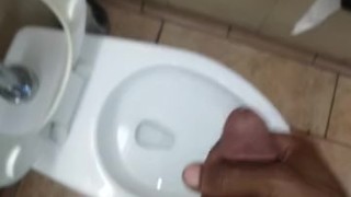 Public cumshot at Wal-Mart