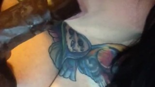 bbw sucking bbc toy