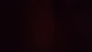 Candle light bath time fun skinny girl strokes self in the dark water fun